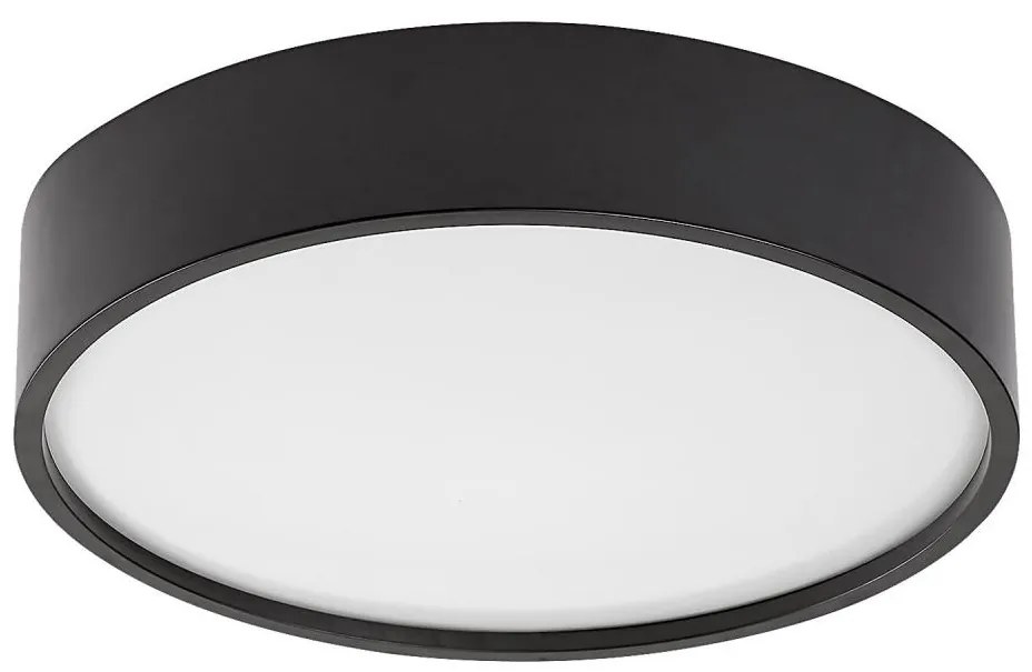 Rabalux 75009 - LARCIA LED mennyezeti lámpa 18W, 4000K, IP44, fekete