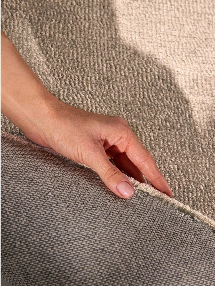 Bézs kézi szövésű gyapjúkeverék szőnyeg 125x200 cm Kari Organic – Villeroy&amp;Boch