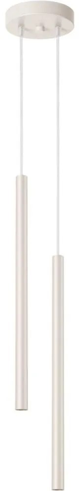 Sollux SL.1513 - Csillár zsinóron PASTELO 2xG9/8W/230V krémes