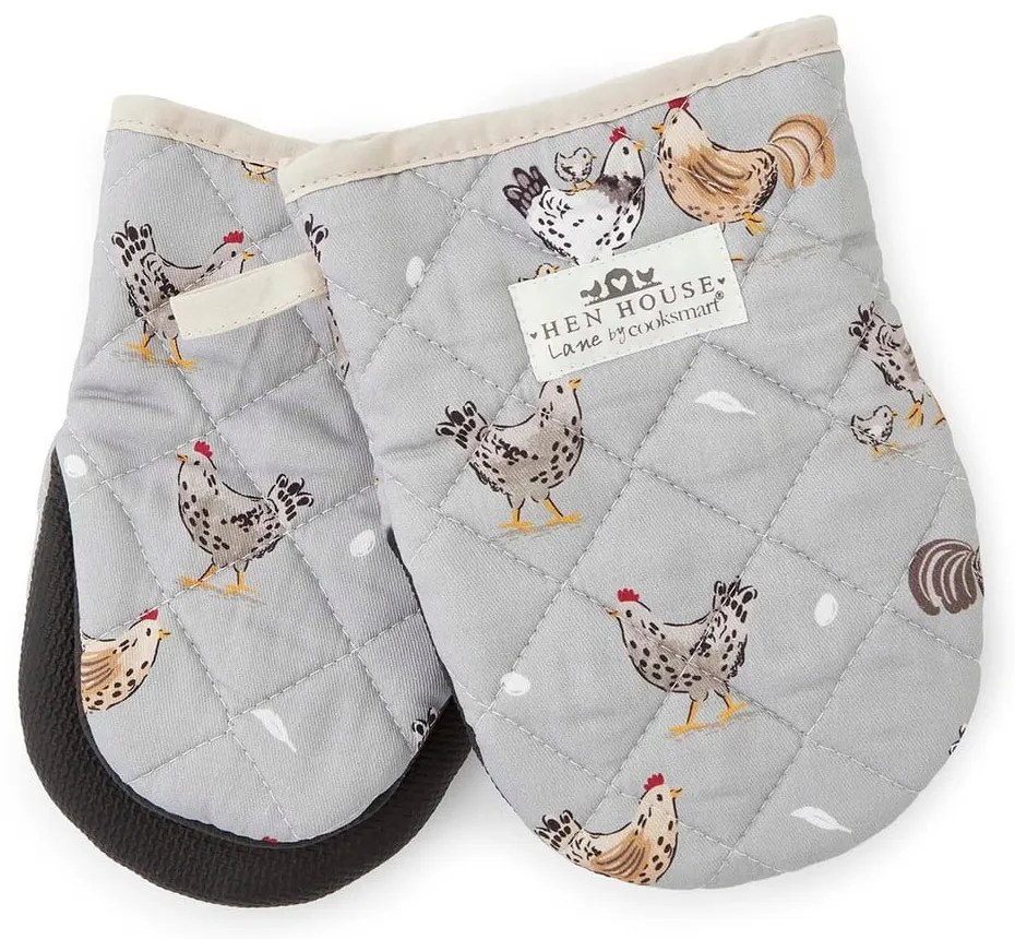 Pamut edényfogó kesztyű szett 2 db-os Hen House – Cooksmart ®