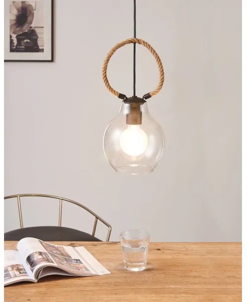 Eglo 43617 - RODING kábeles függőlámpa 1xE27/40W/230V