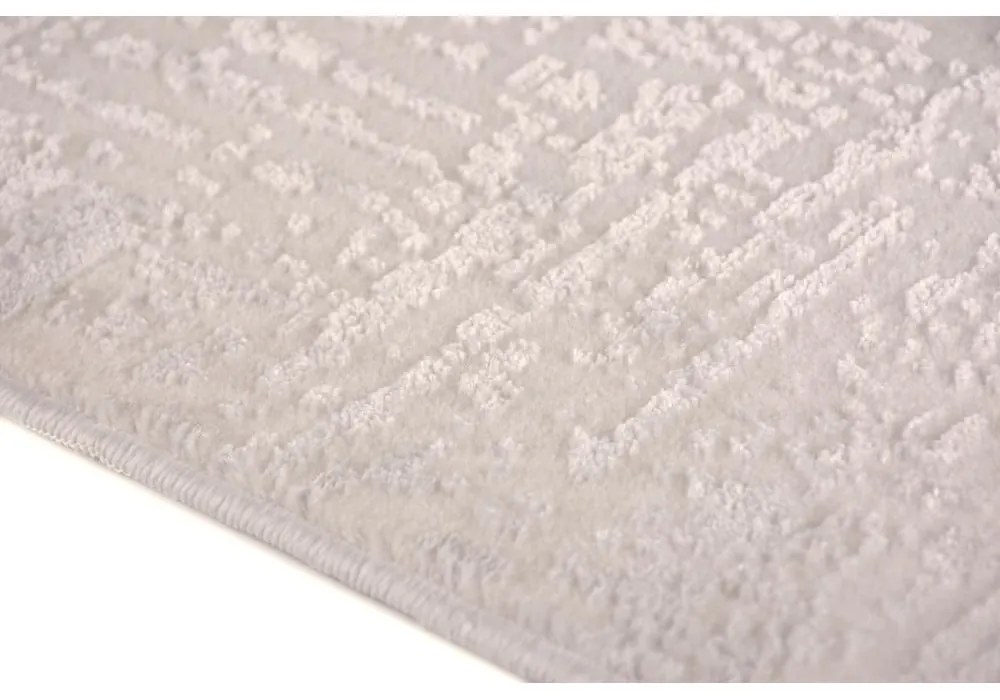 Krémszínű pamut lépcsőszőnyeg szett 16 db-os 25x65 cm Milano Beyaz – Vitaus