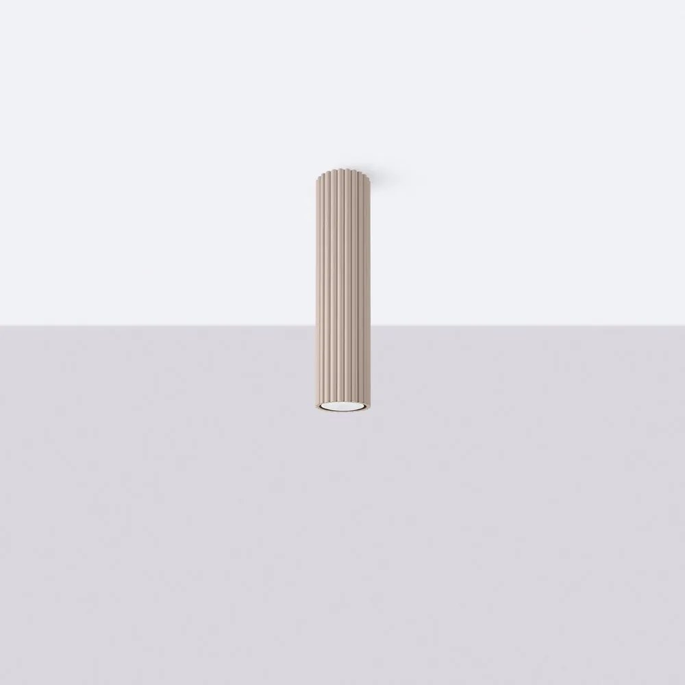 Szürkésbarna fém spotlámpa Gleam – Sollux