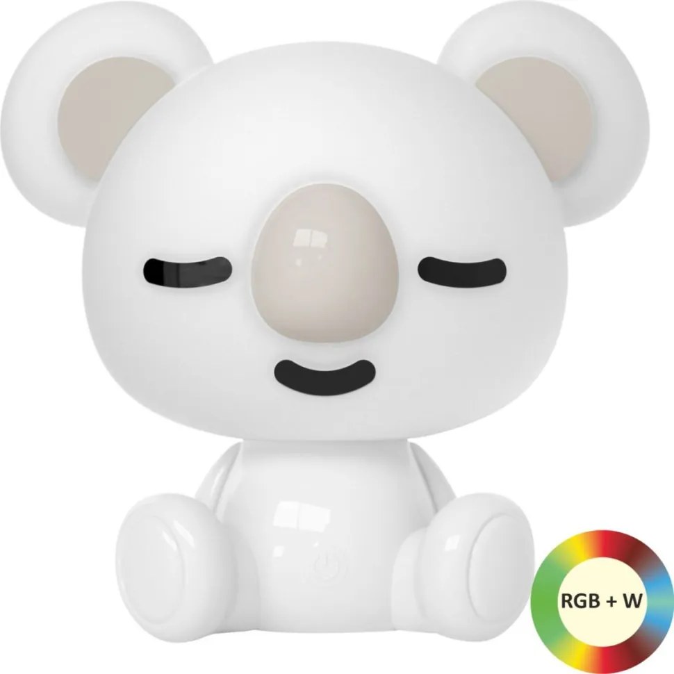 Polux KOALA 325648 Asztali lámpa 1x2,5W/LED 4000K + RGB 110lm IP20