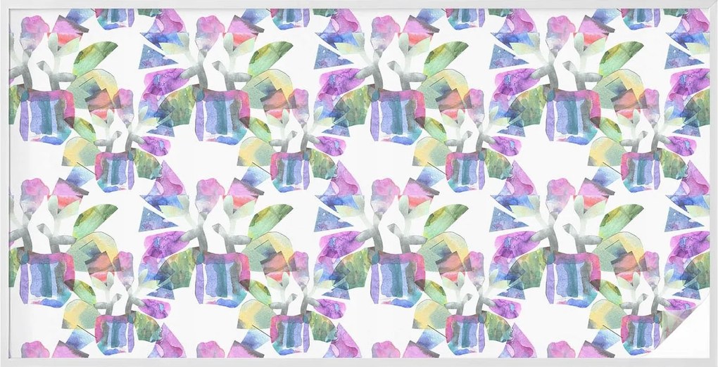 Ablakfólia Öntapadós Adatvédelem Színes absztrakt 200x100