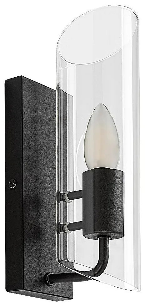 Rabalux 75027 - Fürdőszobai fali lámpa TEODORO 1xE14/12W/230V IP44 fekete