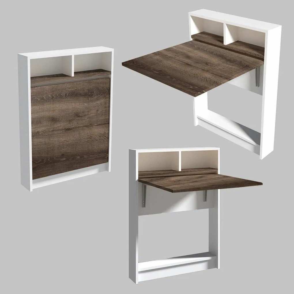 Összecsukható étkezőasztal Patara Brown