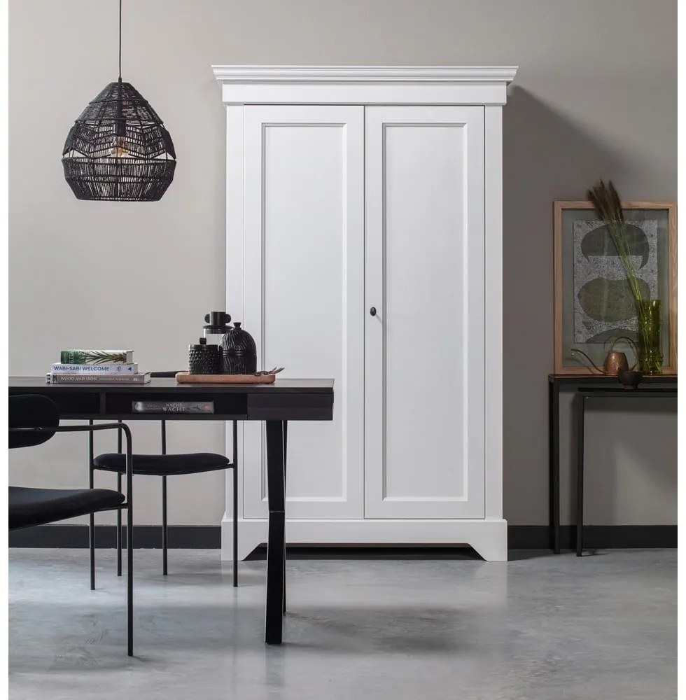 Fekete bársony étkezőszék Ivy – WOOOD