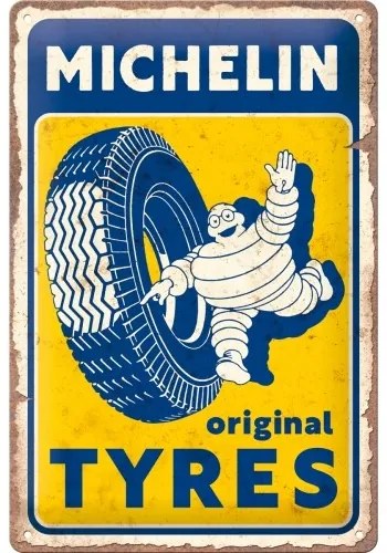 Fém tábla Michelin - Original Tyres