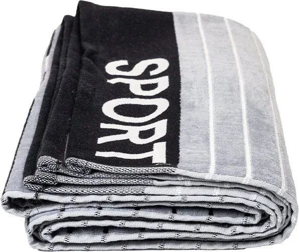 SPORT Strandtörölköző szürke 165x90cm