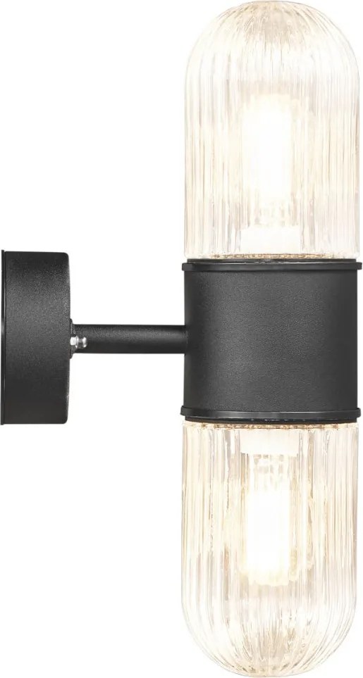 NORDLUX 2115301003 KONYO Modern Kültéri Fali Lámpa Fekete E27 IP54