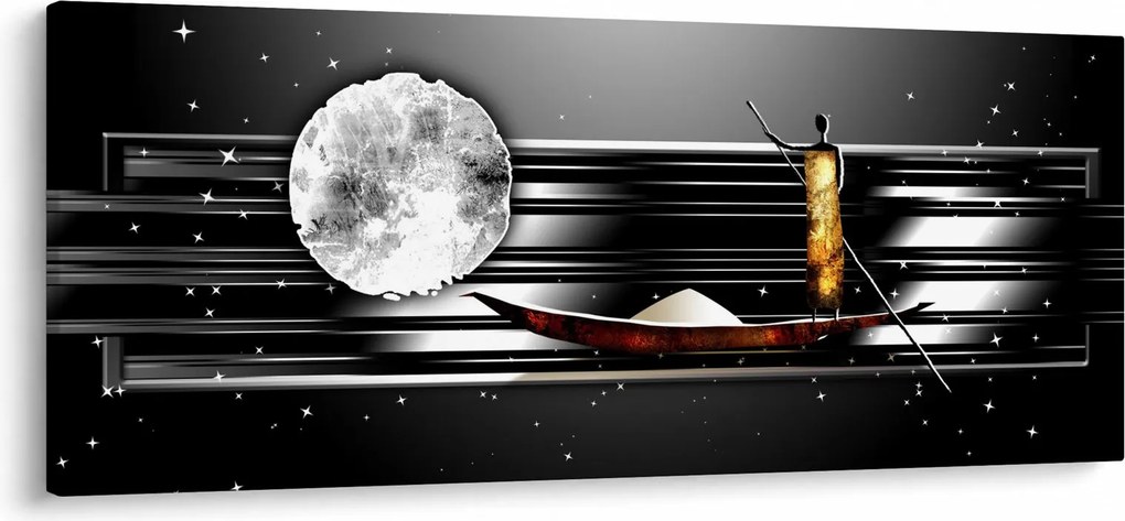 Egy őskori festmény képe (120x50 cm)