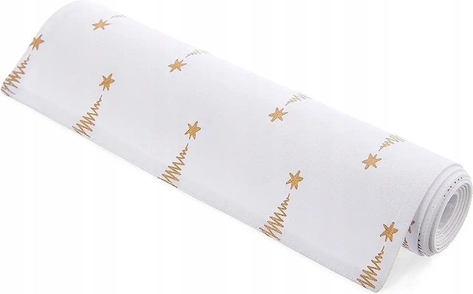 Pamut Asztalterítő Karácsonyi Dekoratív Abrosz Karácsonyfa