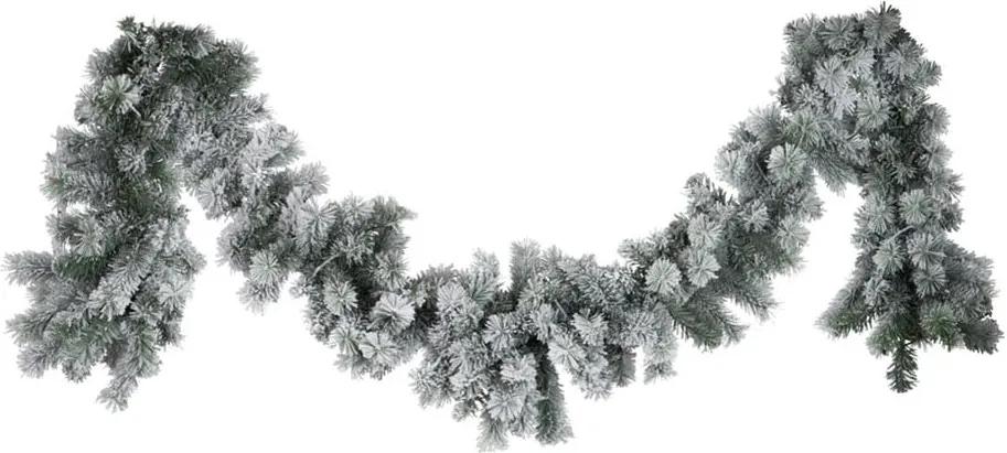 Snowy karácsonyi girland, hosszúság 180 cm - J-Line