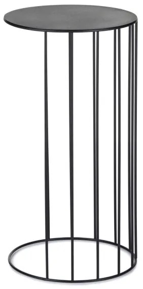 3x LOFT fekete virágtartó állvány szett