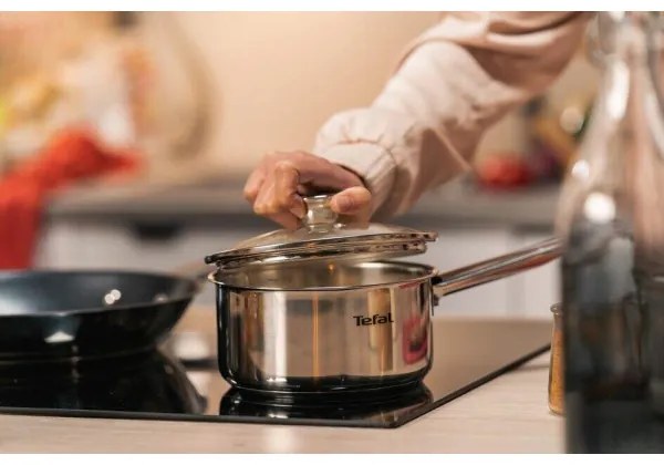 Tefal - Lábaskészlet 10 db COOK EAT rozsdamentes