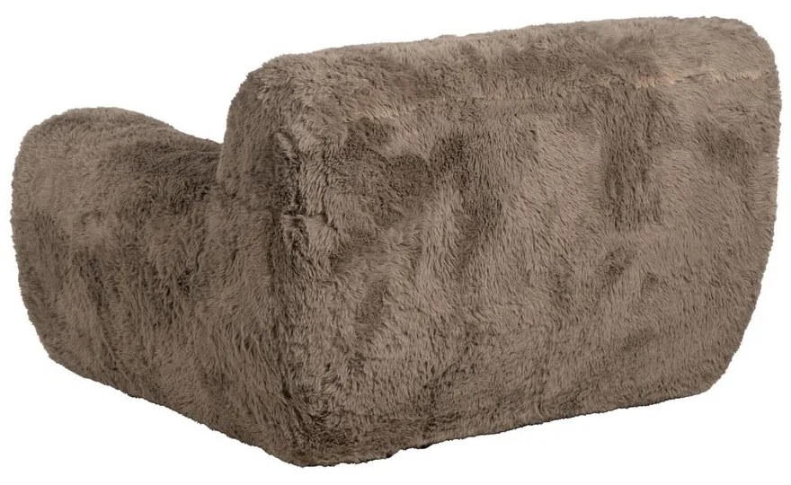 Barna fotel Teddy – Ixia