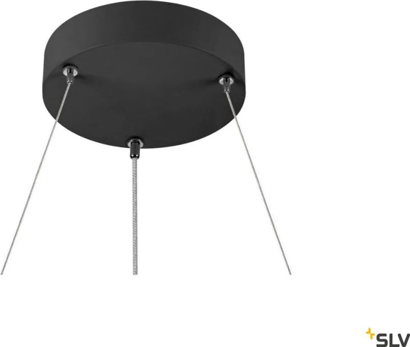 SLV 1007663 ONE Modern Led Függesztett Lámpa Fekete LED IP20