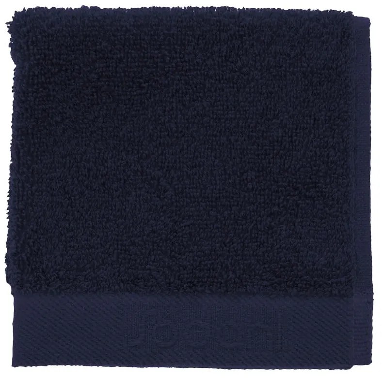 Sötétkék frottír pamut törölköző 30x30 cm Comfort – Södahl