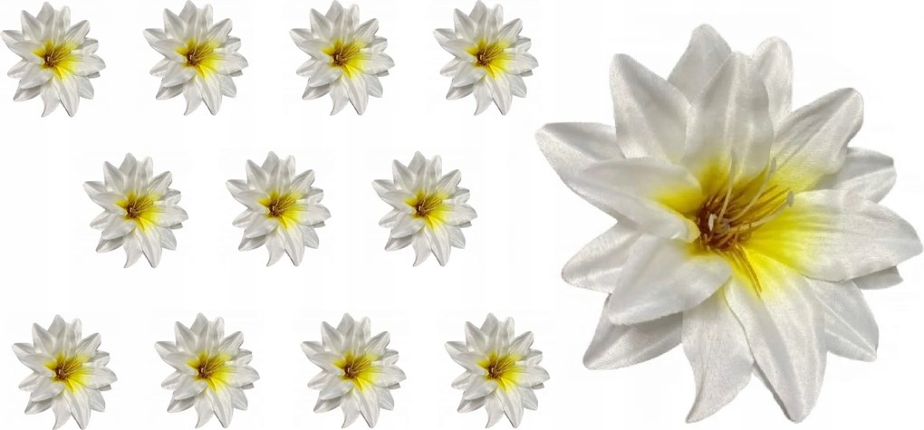 12 X Margaretka mesterséges nád fej Mesterséges Virágok Margaretka Nagykereskedelem