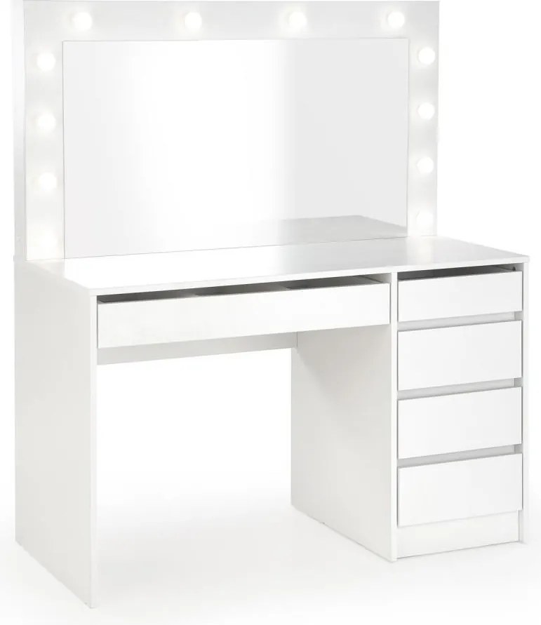 Sminkasztal AMORIO fehér