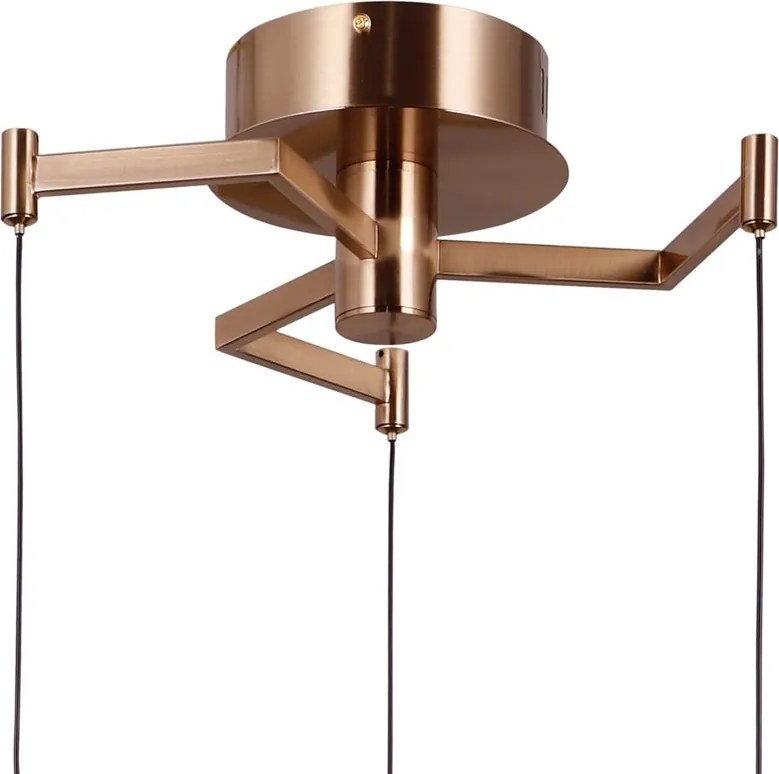 Italux modern függeszték fuente átlátszó arany itxpnd-34395-3-hbr