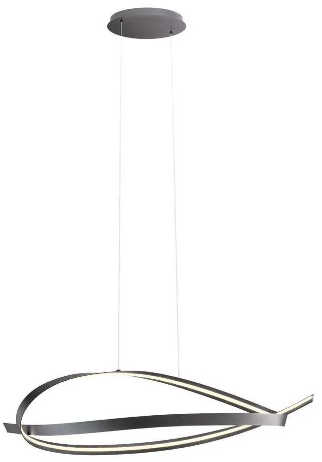 Redo 01-3617 - LED dimmelhető kábelre szerelt függeszték IMPULS LED/38W/230V fekete