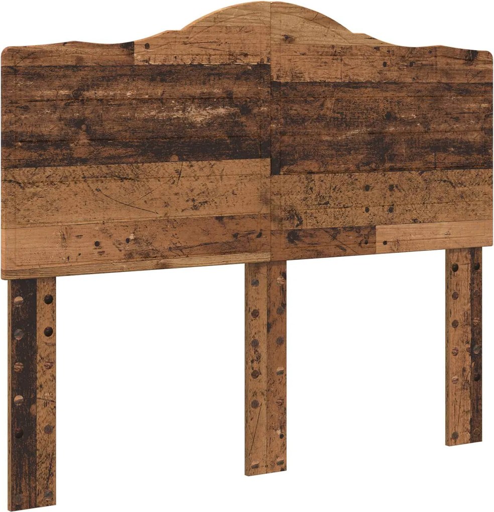 vidaXL Fejtámla Öreg fa 120 cm Faanyag