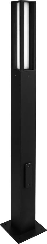 NOVOLUX 932B-L3333B-02 AURA Modern Kültéri Állólámpa Fekete LED IP65
