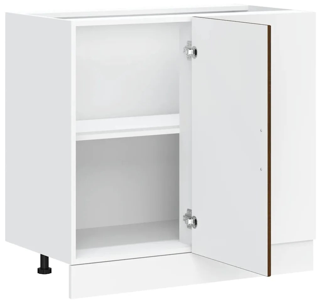 alsó konyhaszekrény Lucca barna tölgy fűrészáru műfa