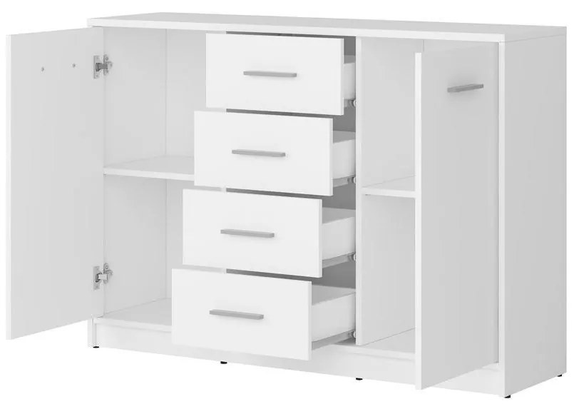 Komód Nepo Plus 6 (fehér) . 1098295