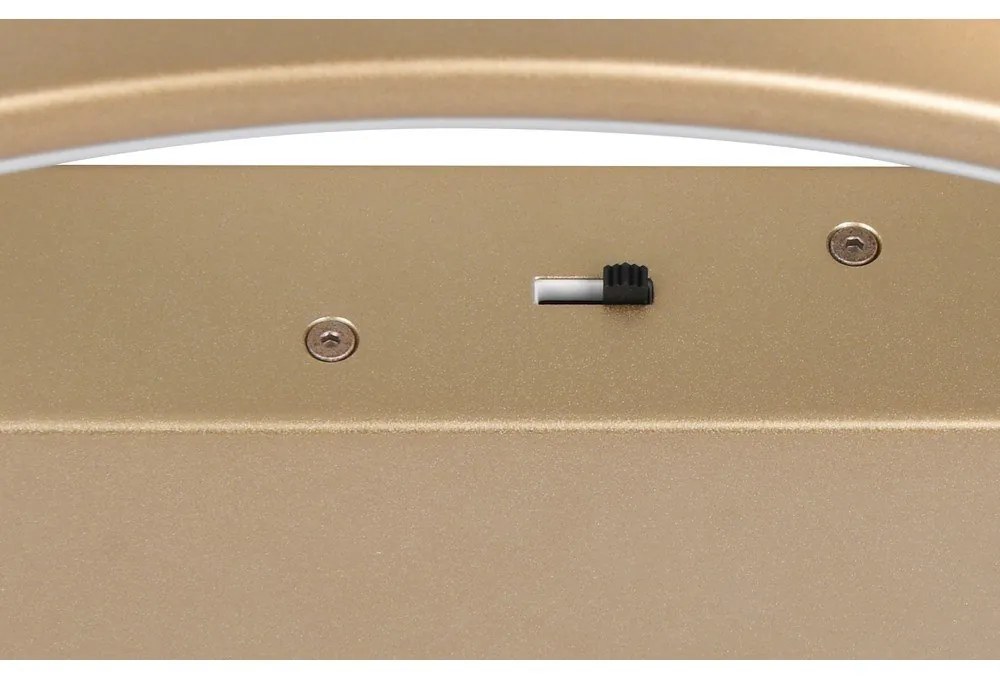 Aranyszínű LED dimmelhető mennyezeti lámpa 49x64 cm Darvin – Trio