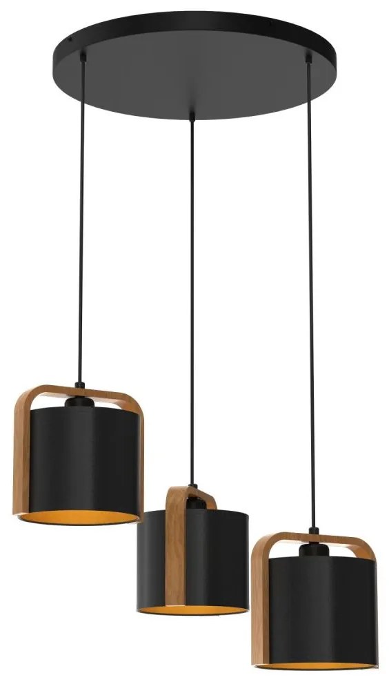 Csillár zsinóron JONKO 3xE27/60W/230V