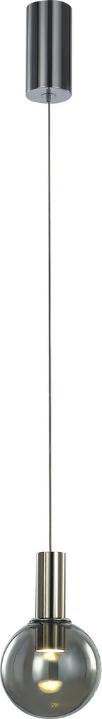 Italux Modern LED függeszték Aria Króm ITXMD17012002-1A