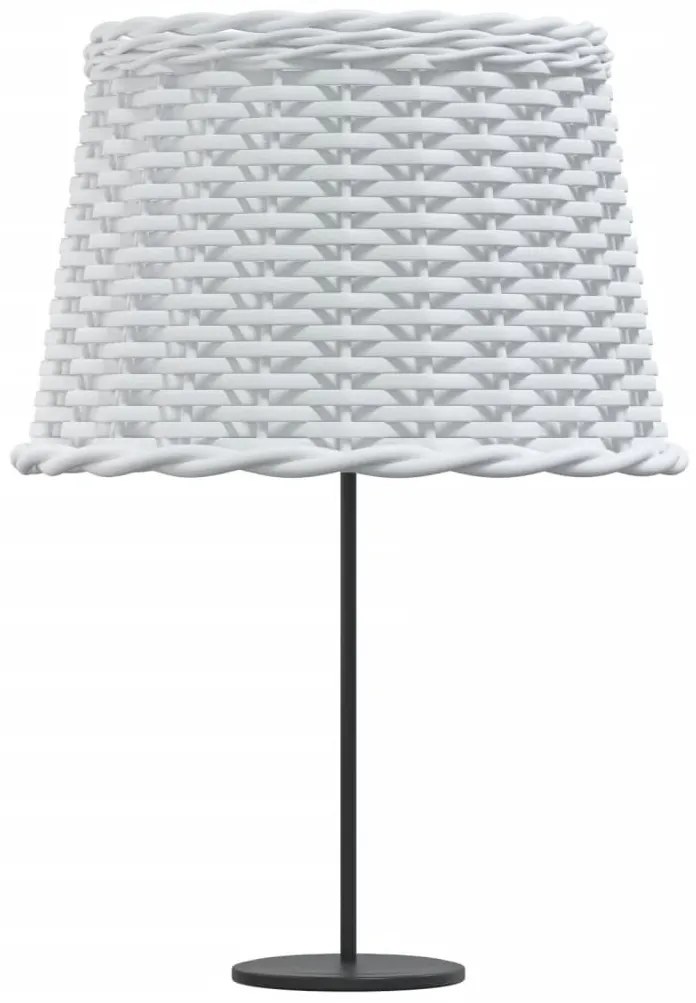 fehér fonott lámpaernyő Ø40x26 cm