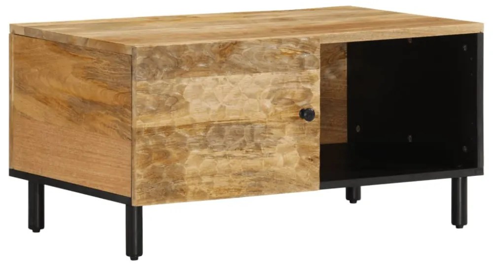 tömör mangófa dohányzóasztal 80 x 50 x 40 cm