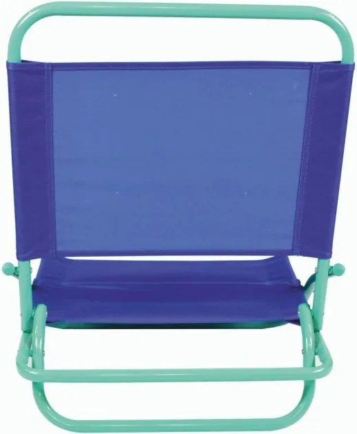 Összecsukható strandszék készlet PVC  2 db kék-zöld