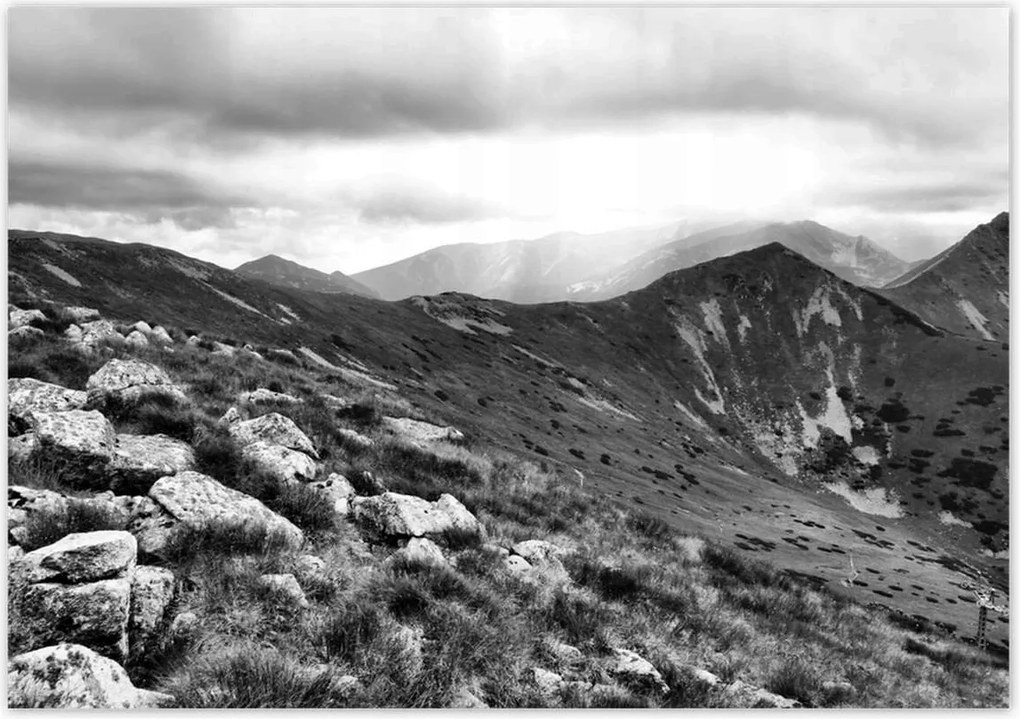 Poszterek 100x70 Tátra Lengyel hegyek Kilátás