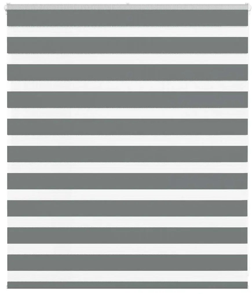 zebrafüggönnyel sötét szürke szövetszélesség 120,9cm poliészter