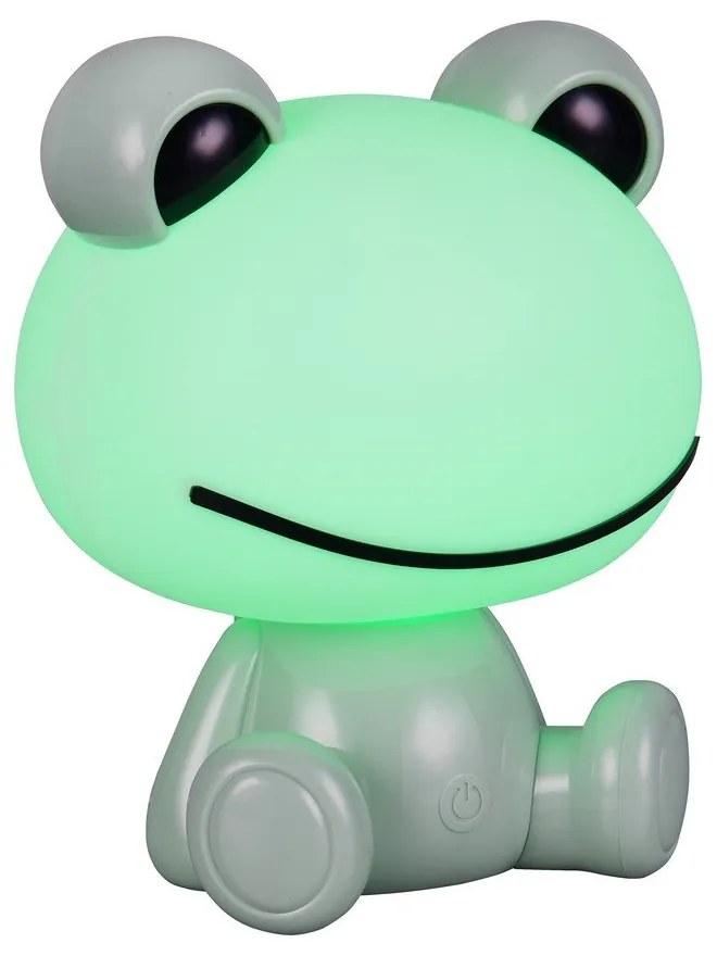 Zöld LED gyerek lámpa Hopper – Trio