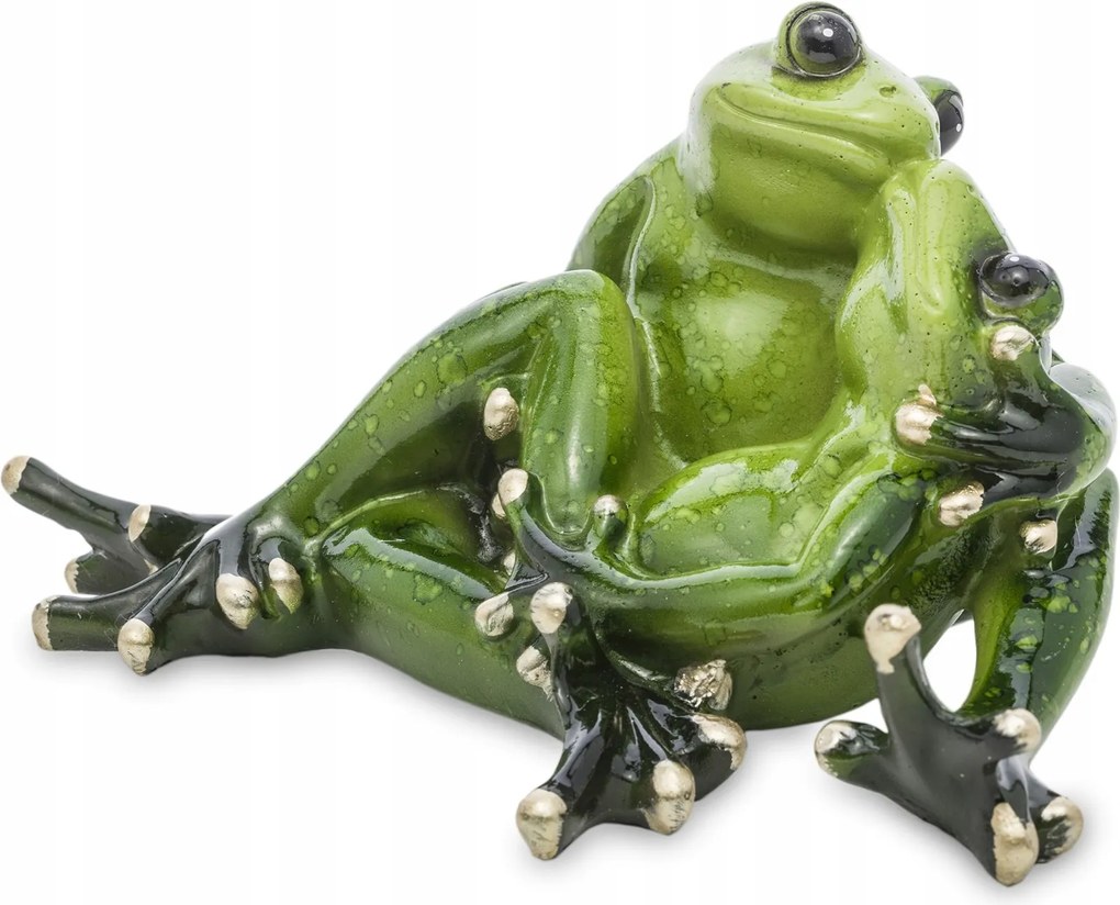 Béka figura béka vicces béka figura pár dekoráció