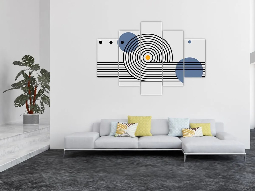 Kép - Minimalista absztrakció N⁰1 (150x105 cm)