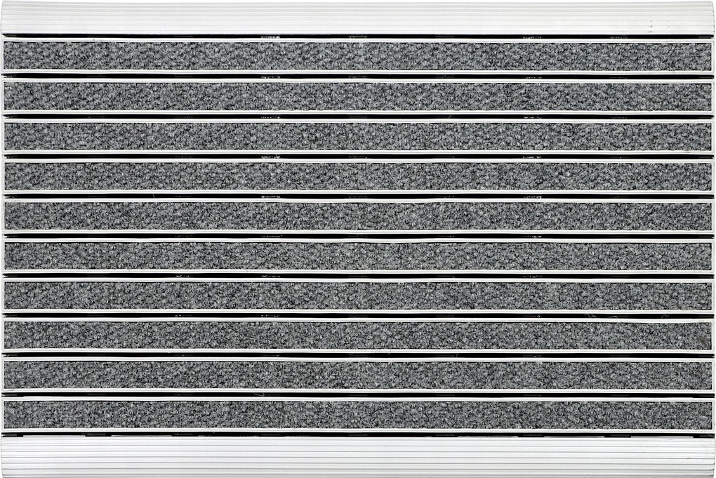 Lábtörlő Kültéri Ajtó Alá 60x90 Nagy Gumi Belső Szőnyeg Szürke Sd