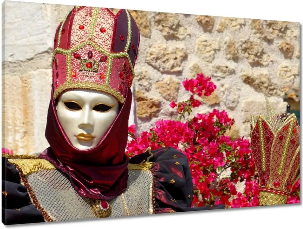 Vászonkép 90x60 Maszk Velencéből