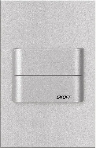 Skoff DUO TANGO SHORT MS-TDU-G-N-1-PL-00-01 Beépíthető lépcsőházi lámpa 1x1,6W/LED 4000K IP66