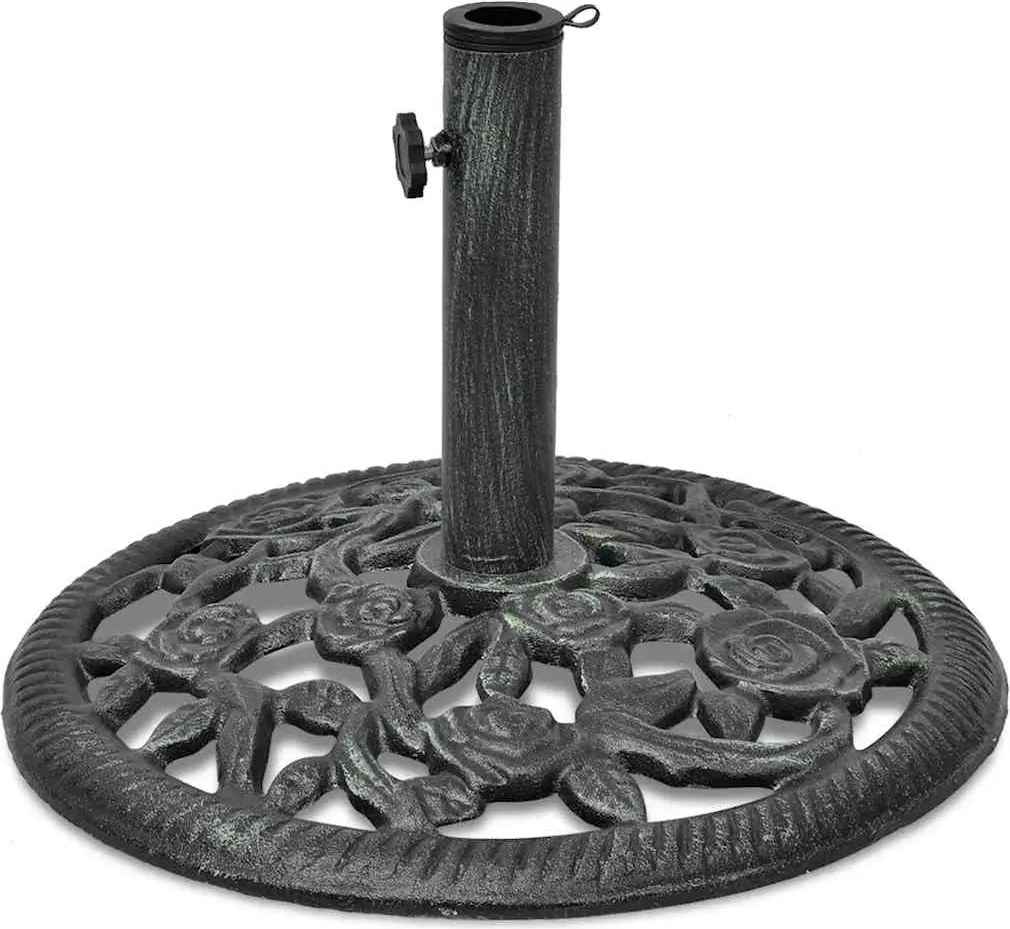 vidaXL öntött vas napernyő talp 12 kg 48 cm