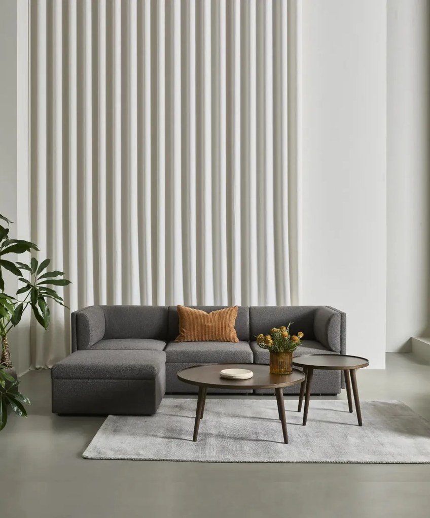 Harriet 3 személyes kanapé puffal