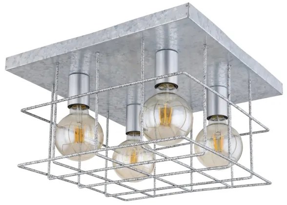 Globo 15530Z-4D - Mennyezeti lámpa MERRIL 4xE27/60W/230V