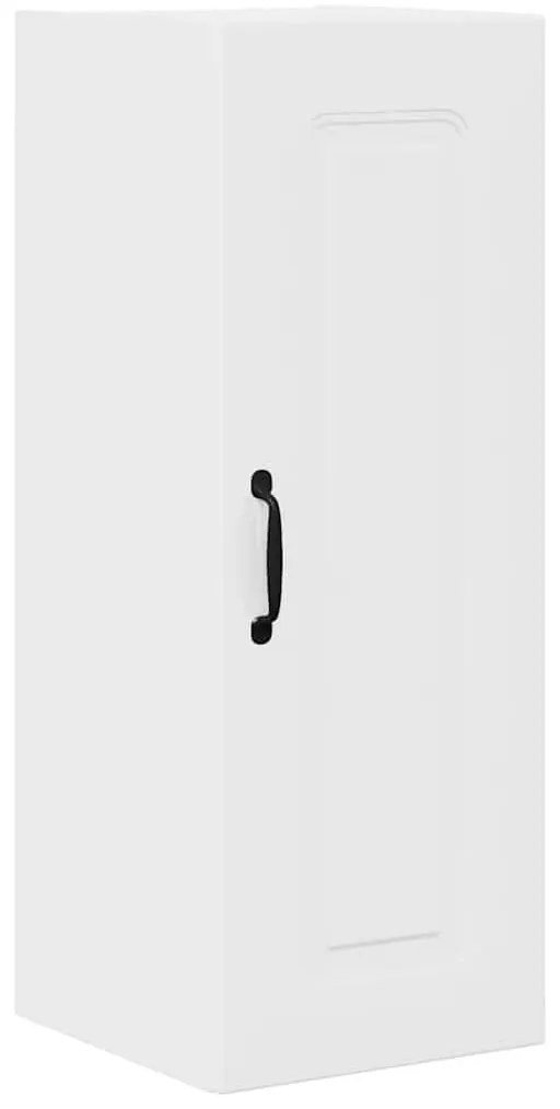 Fali konyhaszekrény Magas Fényű Fehér 30 x 31 x 80 cm Faanyag