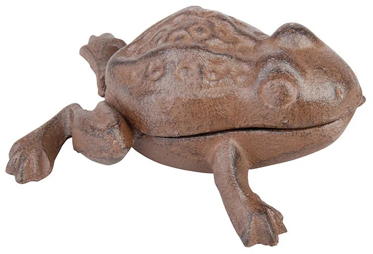 Öntöttvas békás kulcstartó